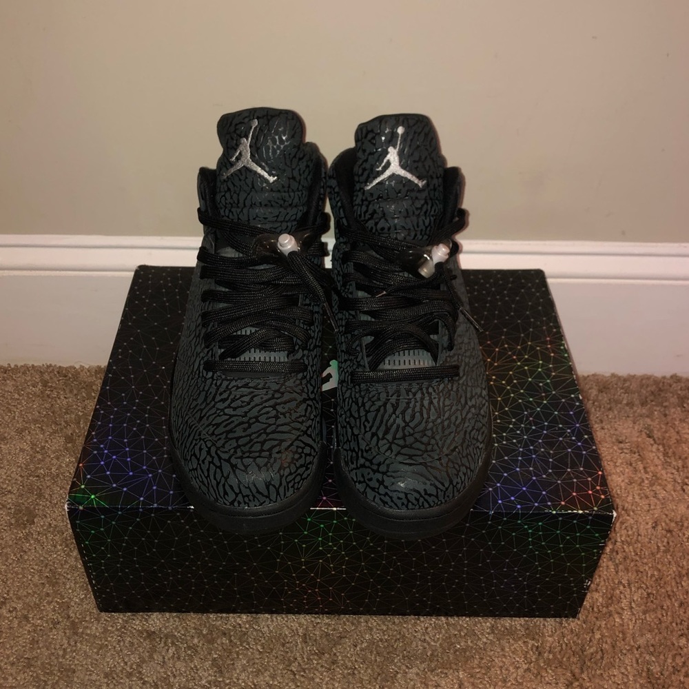 Jordan 3Lab5 Black Silver